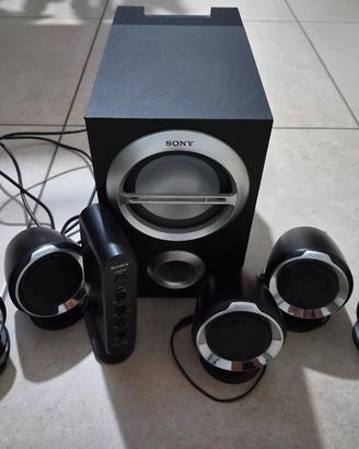 speaker 5+1 Sony con cavi