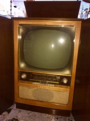 TV Radio Disco Grundig anno 1956