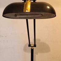 Lampada alogena da terra vintage
