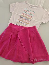 COMPLETO T-SHIRT + GONNA ANNI 11/12