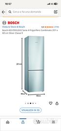 Frigorifero Bosh Combinato 201 x 60 cm