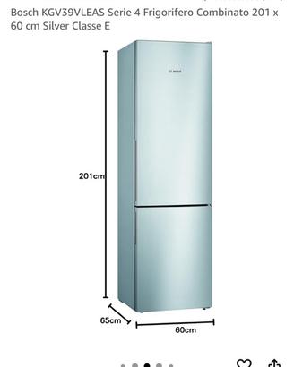 Frigorifero Bosh Combinato 201 x 60 cm