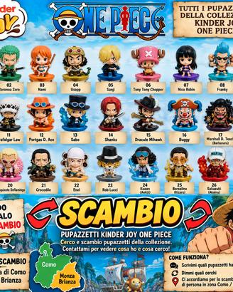 One piece Kinder Joy 