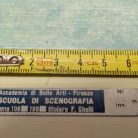 Targhetta Inventario Accademia Belle Arti Firenze