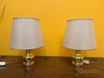 Coppia di abat-jour