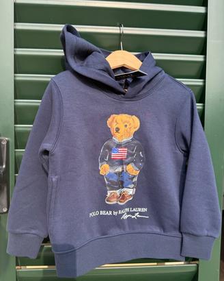 Felpa blu bambino 4 anni di Ralph Lauren nuova