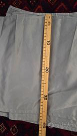 Tessuto raso azzurro