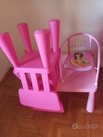 tavolino bimbi + sedie 