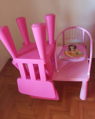 tavolino bimbi + sedie 