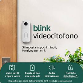 Sistema di videocitofono Blink - Video HD