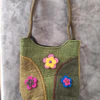 Borsa 100% lana fatta a mano