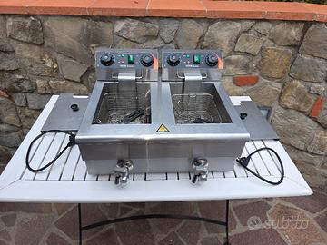 Friggitrice Vevor SC-102V 2 vasche 