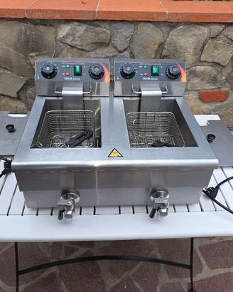 Friggitrice Vevor SC-102V 2 vasche 