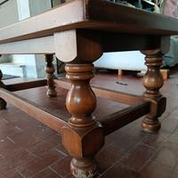 Tavolo da fumo in legno massello