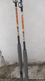 canne da traina più mulinelli 