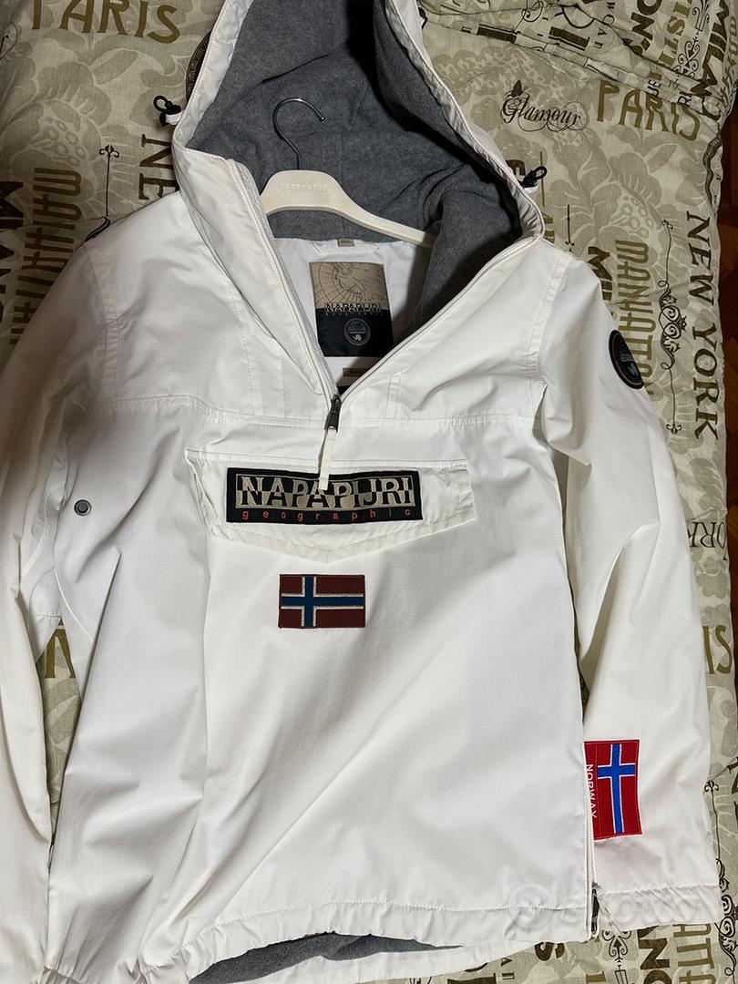 Giacca napapijri uomo bianca - Abbigliamento e Accessori In vendita a Parma