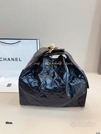 Borsa hobo in pelle Chanel