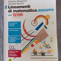 Libro scuola lineamenti di matematica azzurro 2 