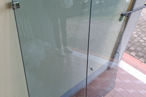 Plexiglass doccia prua barca a vela Oceanis 43