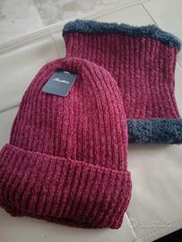 cappello e scaldacollo abbinati 