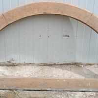 finestra ad arco sopraluce in legno ortone porta