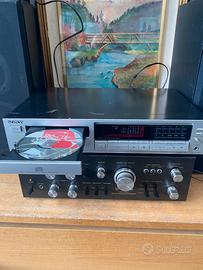 Lettore sony cdp 590 silver