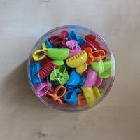 Mollette piccole e colorate per capelli NUOVE