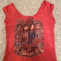 T-shirt liu jo color fragola taglia S mezza manica