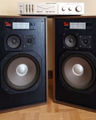 Lotto Hi-Fi vintage: Casse TEC + Ampli Marantz