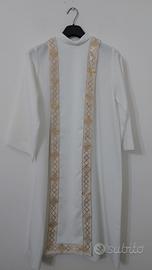 Vestito/Tunica Prima comunione NUOVA coroncina