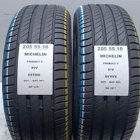 2 GOMME 205 55 16 MICHELIN RIF3277