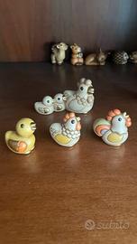 Thun - gallo - gallina - pulcino - gallina pulcini