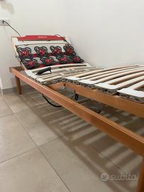letto con doghe motorizzate