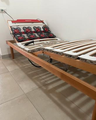letto con doghe motorizzate