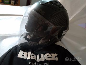 Casco Blauer HT Real Jet Graphic B + Sacca