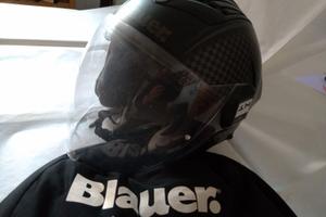 Casco Blauer HT Real Jet Graphic B + Sacca