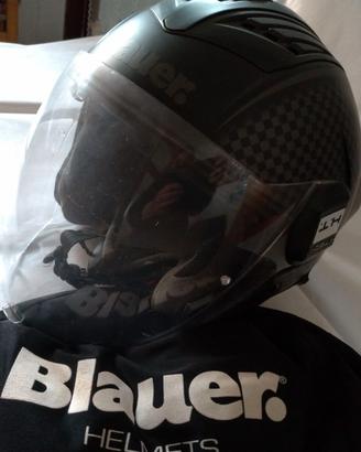 Casco Blauer HT Real Jet Graphic B + Sacca