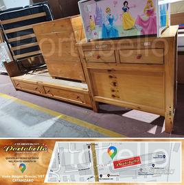 Codice: 271844 LETTO SINGOLO IN PINO RUSSO CON 6