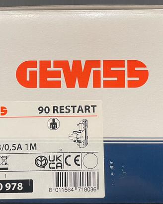 Magnetotermico con riarmo Gewiss