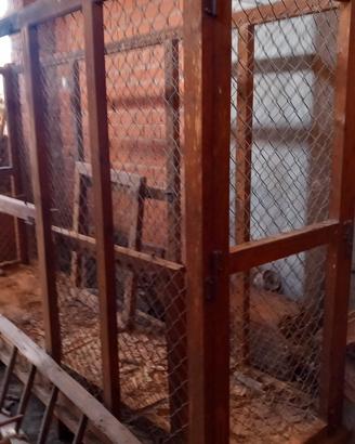 gabbia per cereali, animali, legna 