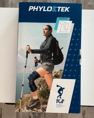 Ginocchiera FGP, Tutore traspirante con snodo