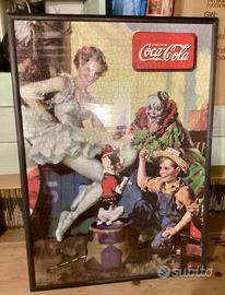 Coca-Cola puzzle da 1500 pezzi con cornice lotto