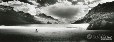 Fotografia Infrarosso Engadina Paesaggio Alluminio