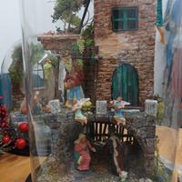 presepe in campana 30x50