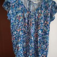 Blusa senza maniche