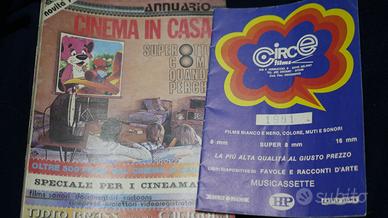 super8 cinema in casa circe film rivista catalogo