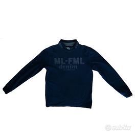 MALEFEMALE Felpa Uomo Maniche Lunghe Cotone XXL