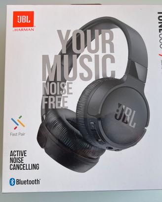 Cuffie Bluetooth JBL Tune 660 BTNC ANC Nero NUOVE