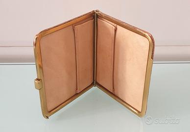 Porta Sigarette in Pelle Vintage