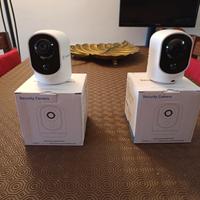 📸 2 Telecamere Wi-Fi da interno HD – Visione nott